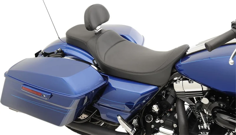 Drag Specialties SEAT PREDATOR 2-UP EXTENDED RE