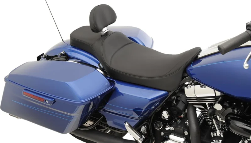 Drag Specialties SEAT PREDATOR 2-UP EXTENDED RE