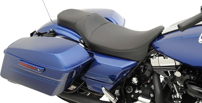 Drag Specialties SEAT PREDATOR 2-UP EXTENDED RE