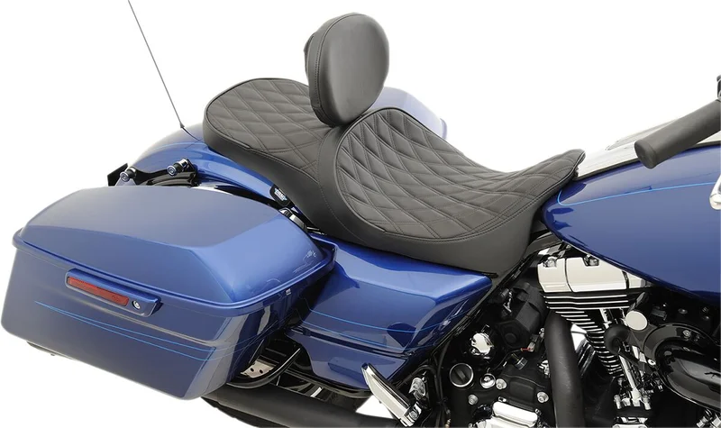 Drag Specialties SEAT TOURING LOW PROFILE DOUBL