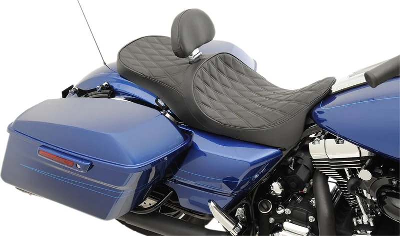 Drag Specialties SEAT TOURING LOW PROFILE DOUBL