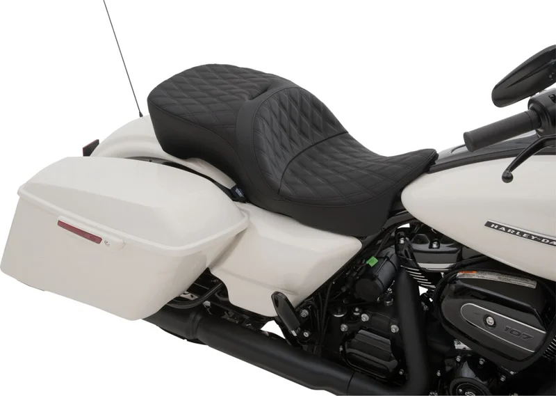 Drag Specialties SEAT TOURING LARGE DOUBLE DIAM