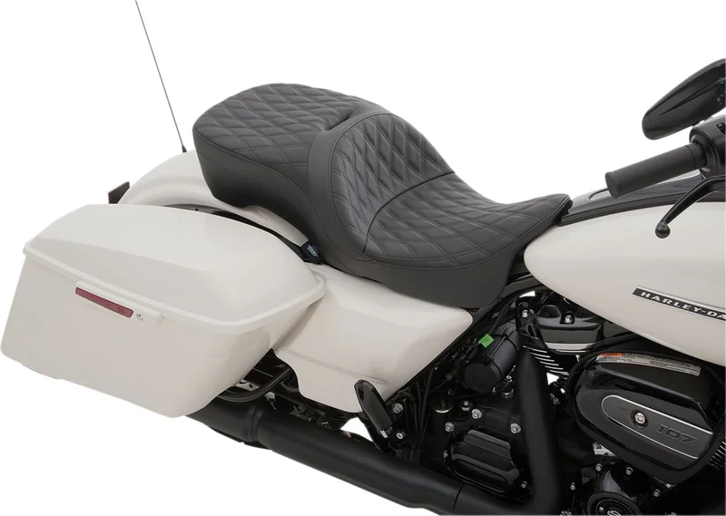 Drag Specialties SEAT TOURING LARGE DOUBLE DIAM