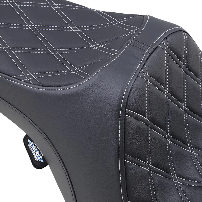 Drag Specialties SEAT PREDATOR III DOUBLE DIAMO