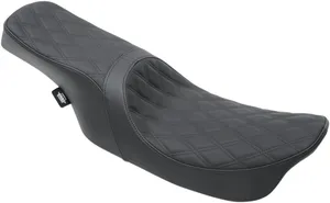 Drag Specialties SEAT PREDATOR 2-UP DOUBLE DIAM