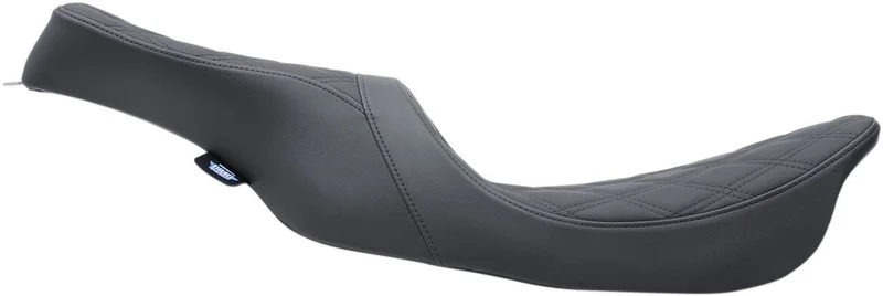 Drag Specialties SEAT PREDATOR 2-UP DOUBLE DIAM
