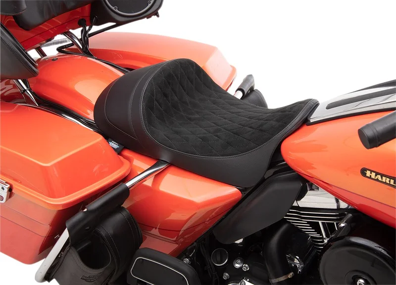 Drag Specialties SEAT SOLO EZ-ON LOW FORWARD DO