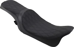 Drag Specialties SEAT 2-UP PREDATOR DOUBLE DIAM