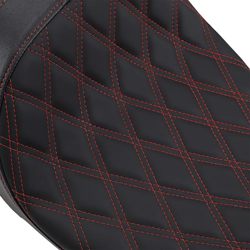 Drag Specialties SEAT 2-UP PREDATOR DOUBLE DIAM