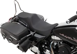 Drag Specialties SEAT PREDATOR III 2-UP SMOOTH