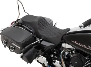 Drag Specialties SEAT PREDATOR III 2-UP DOUBLE 