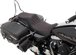 Drag Specialties SEAT PREDATOR III 2-UP DOUBLE 