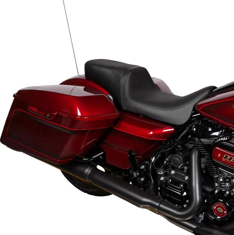 Drag Specialties SEAT PREDATOR 2-UP SMOOTH