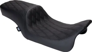 Drag Specialties SEAT PREDATOR 2-UP DOUBLE DIAM