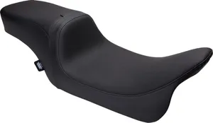 Drag Specialties SEAT PREDATOR 2-UP W/BACKREST 