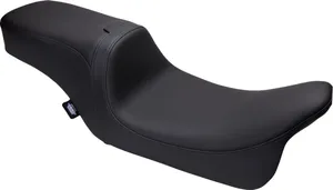 Drag Specialties SEAT PREDATOR 2-UP W/BACKREST 
