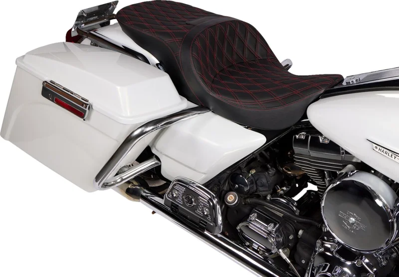 Drag Specialties SEAT FREEDOM TOUR DOUBLE DIAMO