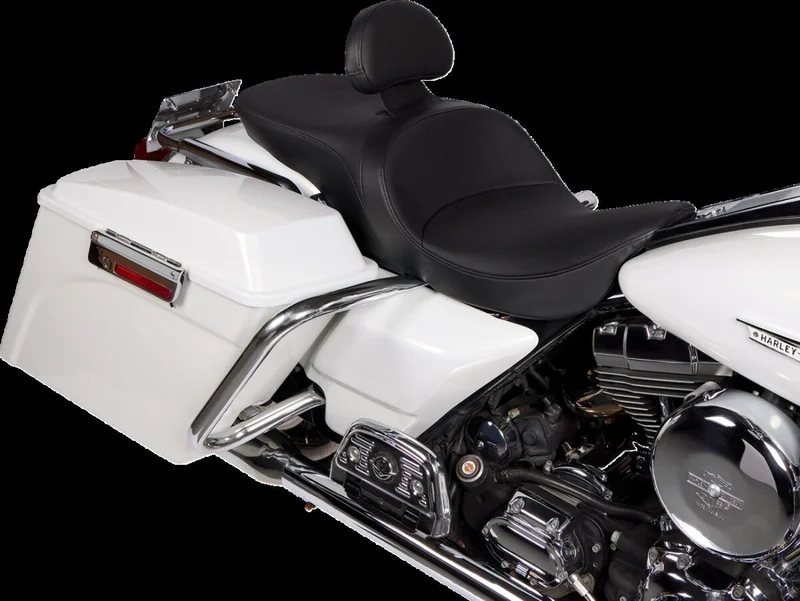 Drag Specialties SEAT FREEDOM TOUR SMOOTH SOLAR