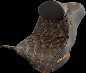 Saddlemen SEAT SDC PERF GRIPPER W/BR ORA