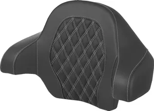 Saddlemen TOUR PAK PAD LS WHITE STITCH
