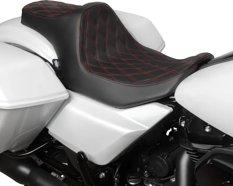 Drag Specialties SEAT PREDATOR III DOUBLE DIAMO