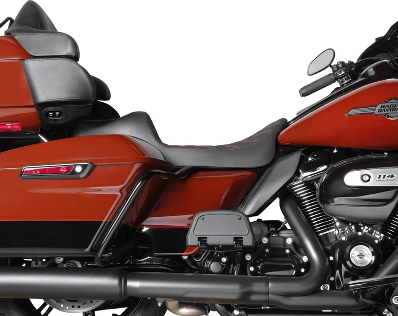 Drag Specialties SEAT PREDATOR III 2-UP EXTENDE