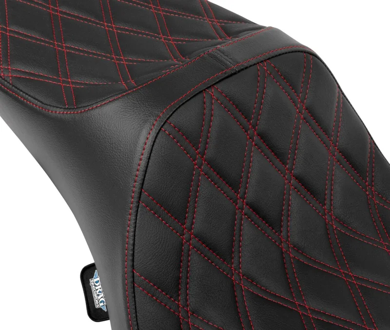 Drag Specialties SEAT PREDATOR III 2-UP EXTENDE