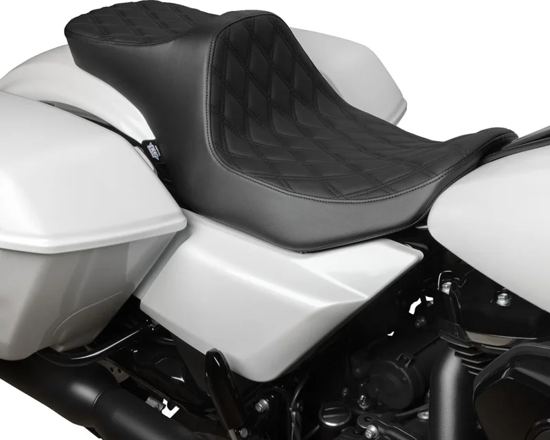 Drag Specialties SEAT PREDATOR III 2-UP DOUBLE
