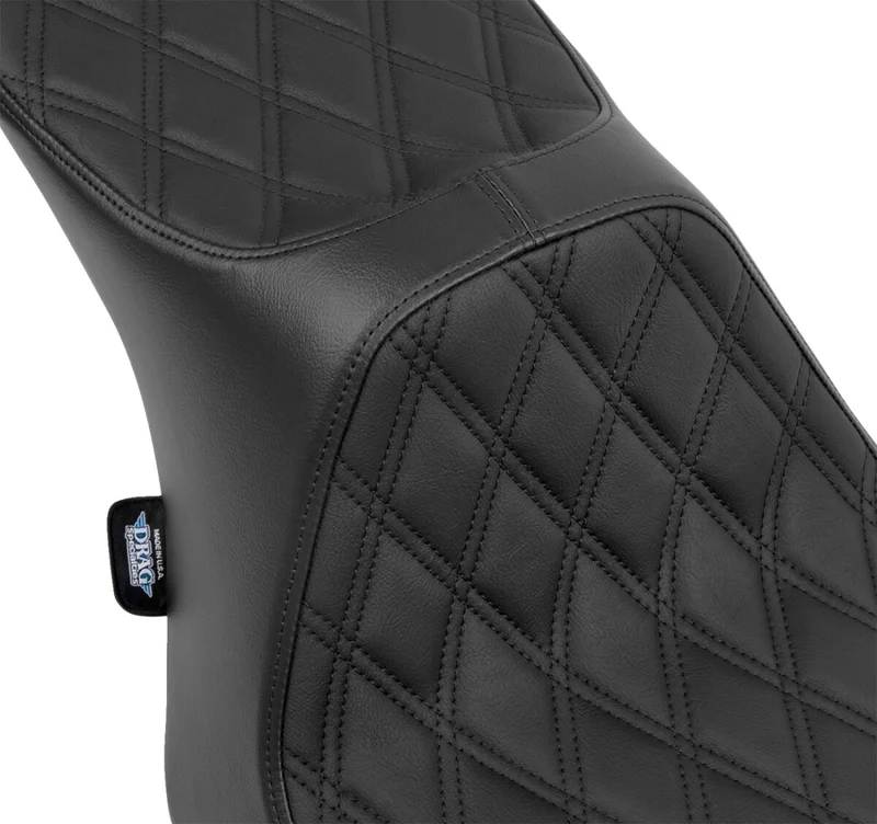 Drag Specialties SEAT PREDATOR III 2-UP DOUBLE