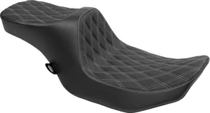 Drag Specialties SEAT PREDATOR III 2-UP DOUBLE 