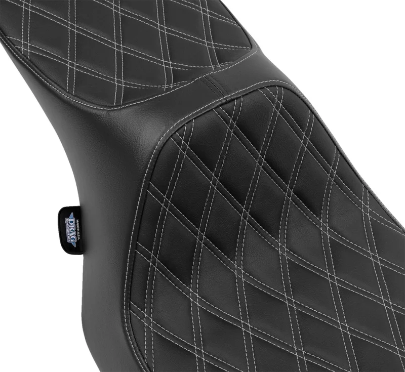 Drag Specialties SEAT PREDATOR III 2-UP DOUBLE