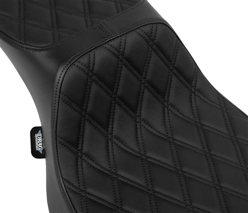 Drag Specialties SEAT PREDATOR 2-UP PERFORMANCE