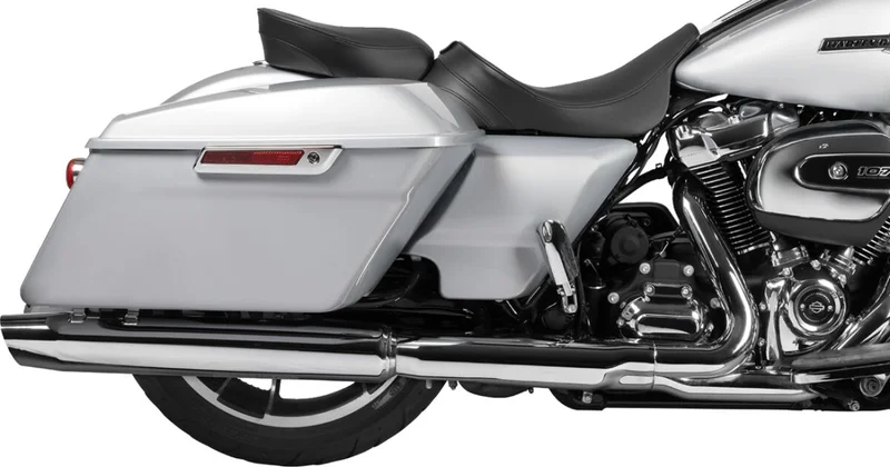 Drag Specialties SEAT REAR SOLO WIDE SMOOTH