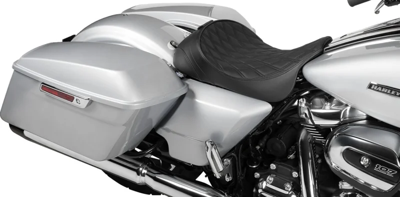 Drag Specialties SEAT SOLO DOUBLE DIAMOND OPTIO