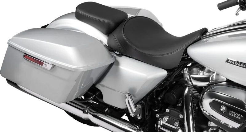 Drag Specialties SEAT REAR SOLO WIDE SMOOTH