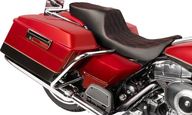 Drag Specialties SEAT PERFORMANCE PREDATOR 2-UP