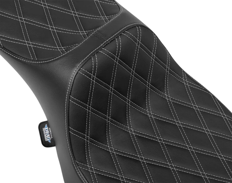 Drag Specialties SEAT PREDATOR III 2-UP EXTENDE