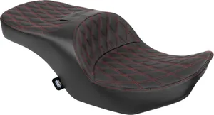 Drag Specialties SEAT FREEDOM TOUR 2-UP DOUBLE 
