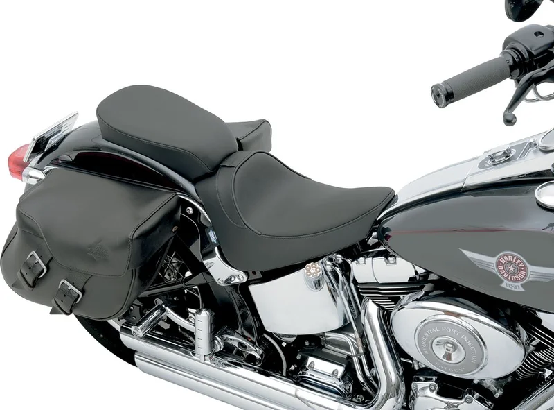 Drag Specialties SEAT REAR WIDE SMOOTH