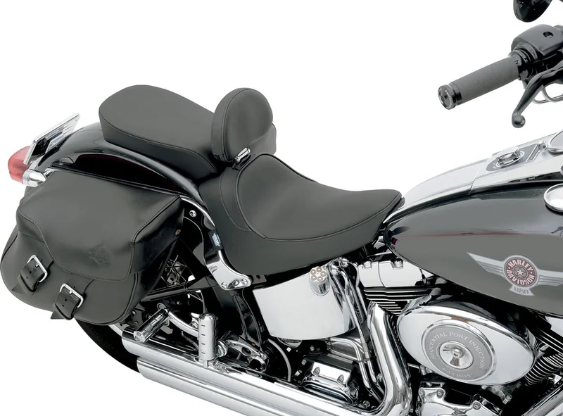 Drag Specialties SEAT REAR WIDE SMOOTH