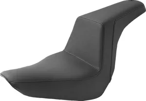 Saddlemen Step-Up Seat<br><ul><li>Ultra-Foam's unique molding process creates an element-resistant, self-skinning process that seals the foam from water and enhances the seat's durability as well as comfort</li><li>Blends rider and passenger comfort with the ergonomics required to keep the rider locked in place and in control of the bike</li><li>Combines a GelCore™ interior with Ultra-Foam that creates a perfect balance of rigidity and user compliance</li><li>All mounting hardware and instructions are included for easy installation</li><li>High lumbar keeps the rider locked into the seat</li><li>Whisper-grain SaddleHyde™ cover</li><li>Made in the USA</li></ul>