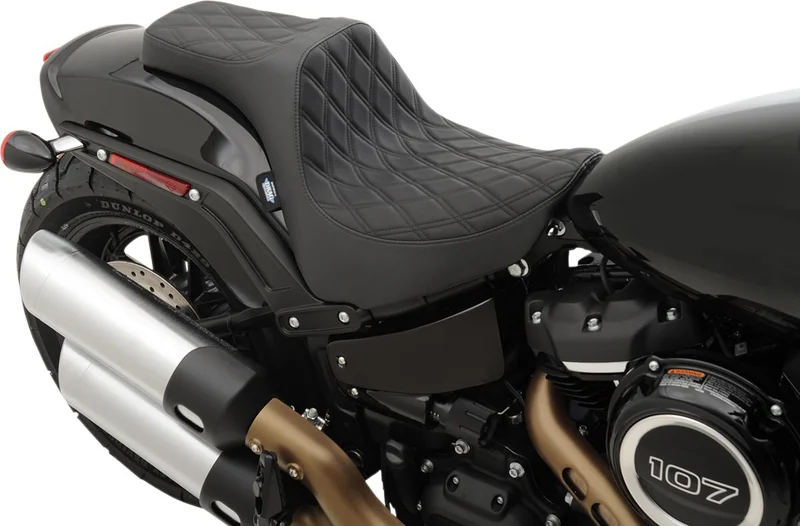Drag Specialties SEAT PREDATOR III DOUBLE DIAMO