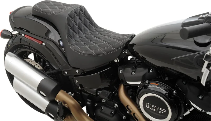 Drag Specialties SEAT PREDATOR III DOUBLE DIAMO