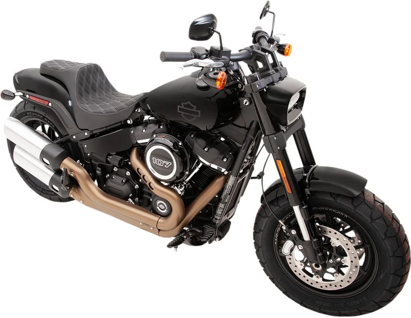 Drag Specialties SEAT PREDATOR III DOUBLE DIAMO
