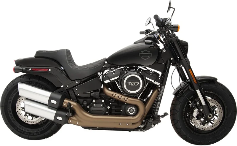 Drag Specialties SEAT PREDATOR III DOUBLE DIAMO