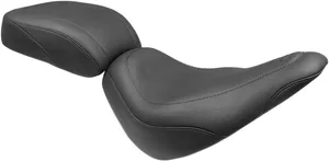 Mustang Wide Tripper™ Rear Seat<br><ul><li>Detailed stitch work in the highly durable, synthetic glove leather cover</li><li>Made in the USA</li></ul>