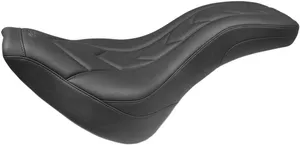 Mustang Day Tripper™ Seat<br><ul><li>Detailed stitch work in the highly durable, synthetic glove-leather cover makes the DayTripper™ a real show winner</li><li>Mustang's advanced comfort technology has been incorporated into this custom seat</li><li>Made in the U.S.A.</li></ul>
