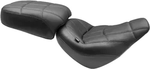 Mustang Wide Tripper™ Rear Seat<br><ul><li>Detailed stitch work in the highly durable, synthetic glove leather cover</li><li>Made in the USA</li></ul>