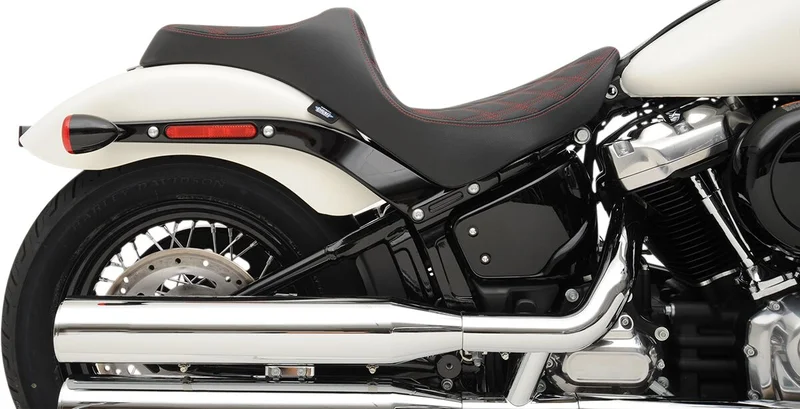 Drag Specialties SEAT PREDATOR III DOUBLE DIAMO