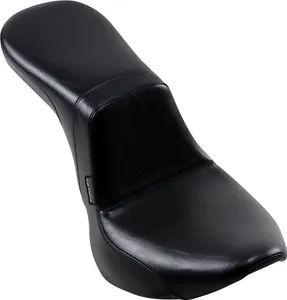 Le Pera Daytona 2-Up Seat<br><ul><li>Low, sleek style retains back support for maximum rider comfort</li><li>Seat base plate is 16-gauge powder-coated steel</li><li>Carpeted seat bottom protects the fender</li><li>Premium-grade black vinyl</li><li>Made in the U.S.A.</li></ul>